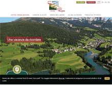 Tablet Screenshot of hotelgranmugon.com